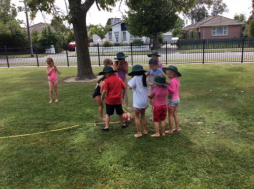 Cooling off with Team Waipuna