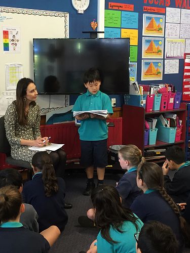 Felix teaching us about his Korean culture for one of his TK challenges