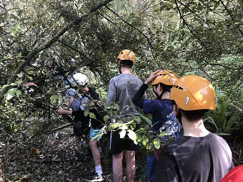 Adventures at Year 7 Camp survival. 