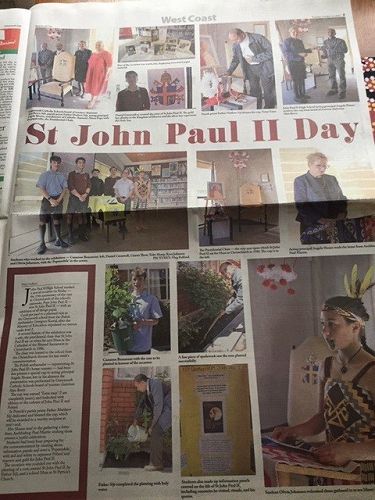 Grey Star One Page Spread on Festivities