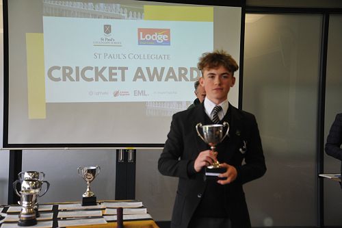 2022 St Paul's Collegiate School cricket awards