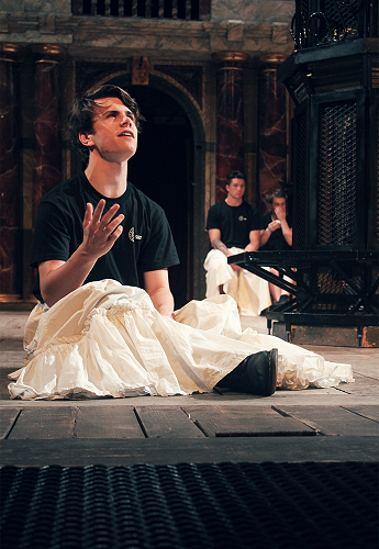 Performing at London's Globe