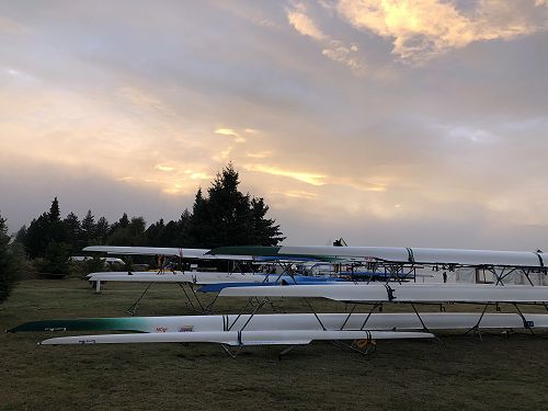 Foggy start to the day