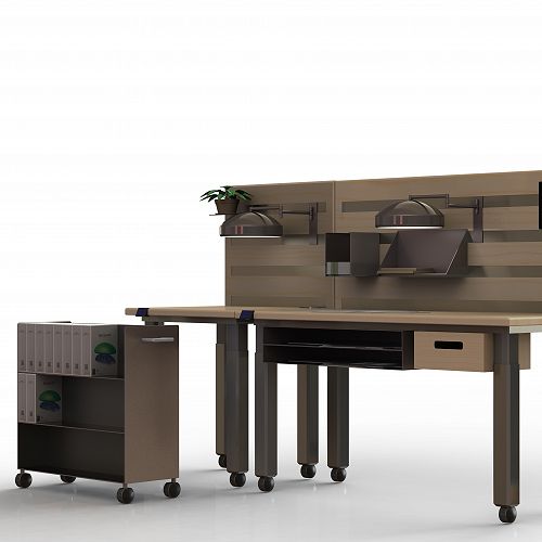 Design for ergonomic workstation by Toni Linington for Bodystance