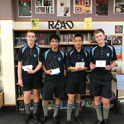 Luke Hammond, Mrigank Das, Ian Tan and Nic Schollum