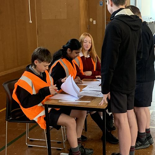 Left - Connor Sexton, Aleesa Jestine, Anika Grant, Ethan Williams