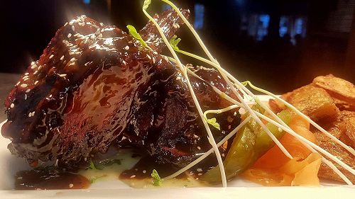 A range of food from the Low & Slow Meat Co at Ote