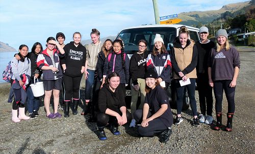 Year 13 Biology Field Trip to Wainui 2019