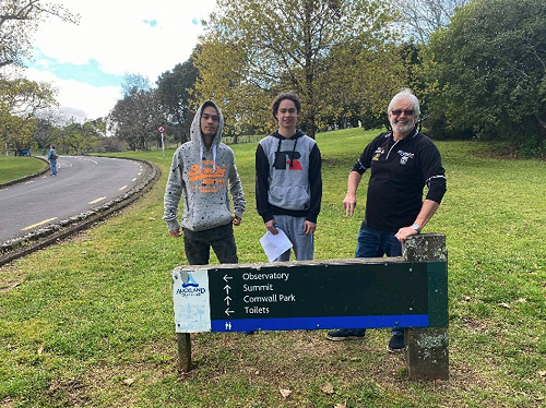 Orienteering at One Tree Hill - Auckland