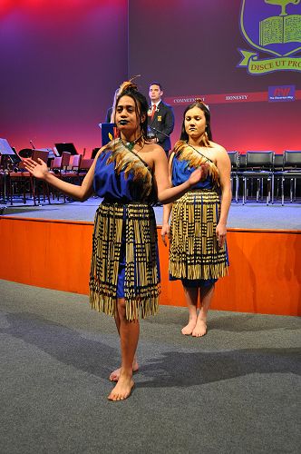 Riccarton High School Kapahaka.