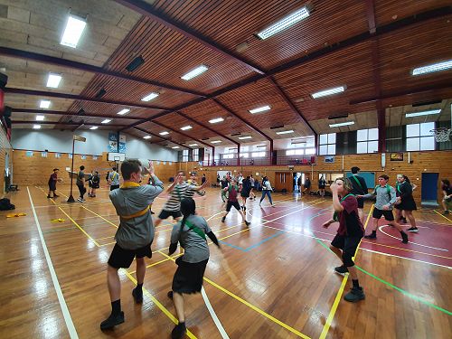 Korfball proved really popular.