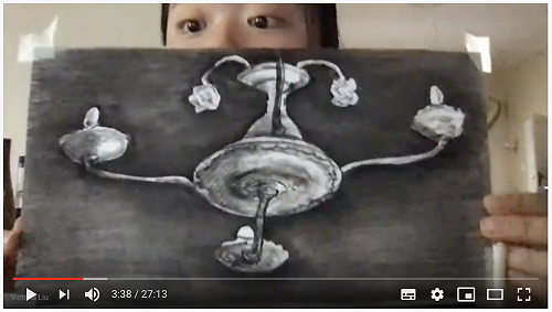 Online painting lesson March 2020