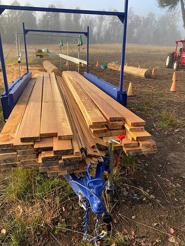 Cutting 125m x 40mm hard planks