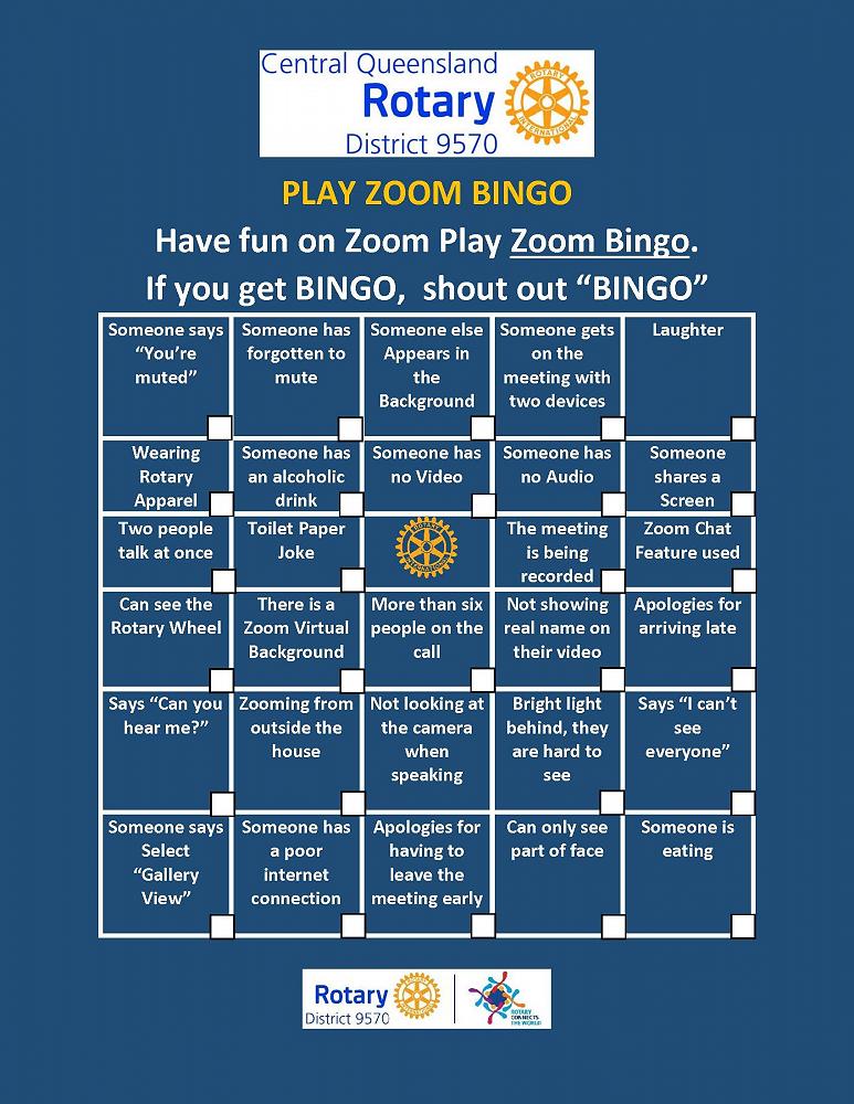 Bingo In Zoom