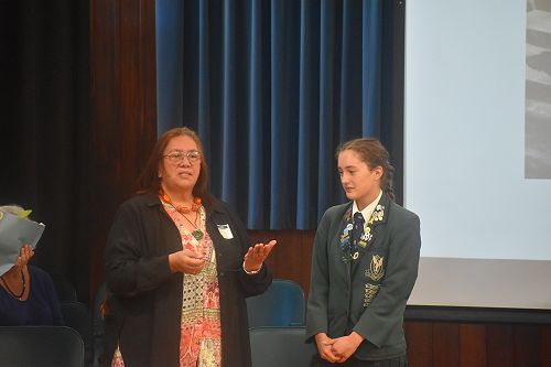 Dr RIka-Heke and Elloise