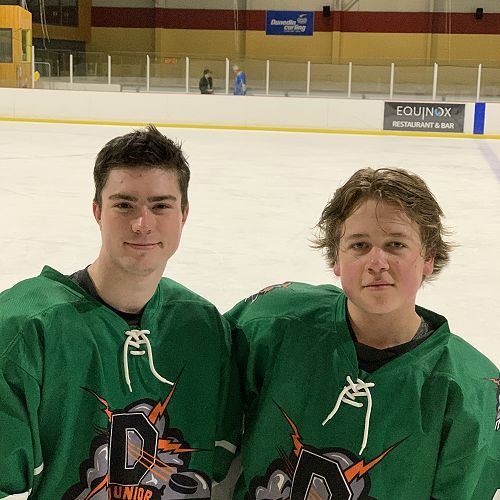 Conor Rolfe and Benji Crossan