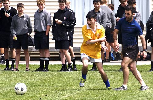 Staff v Prefects Football 2020