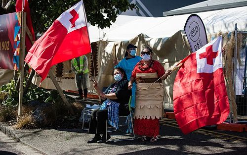 At the Langimalie Supervax Event in Onehunga, organised by the Tongan Health Society