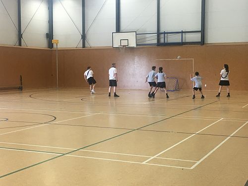 Staff vs Student Tchoukball 14/08/20