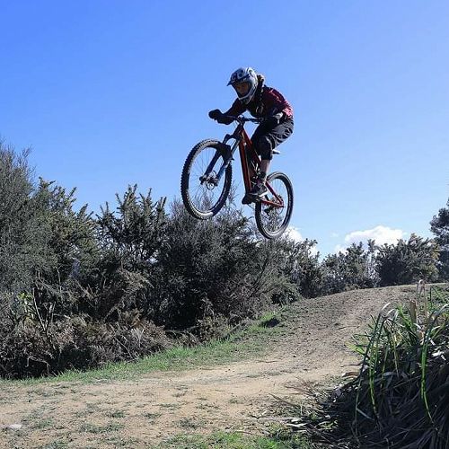 Xanthe aims high at the National MTB Championships. 