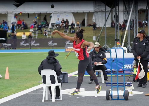 Jaidyn Busch NZ Track & Field Championships