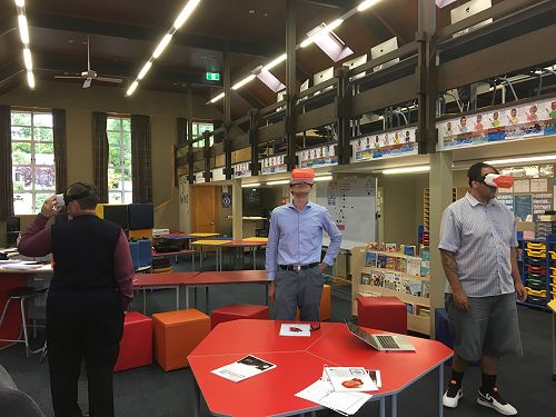 Trialling some virtual reality headsets