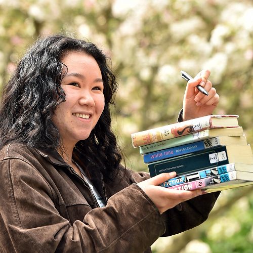 Shima Jack winning NZ writing title