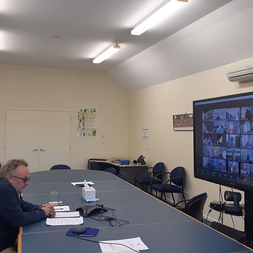 Ven. Dr. Michael Godfrey leads online boundaries