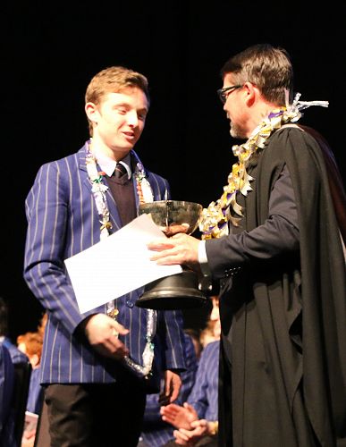 BISHOP JOYCE CUP FOR COLLEGE CAPTAIN - Edward Morgan