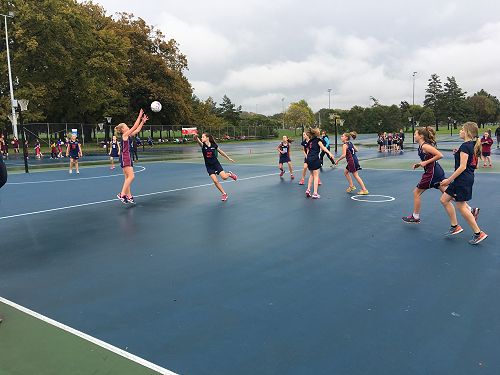 Year 7/8 A Netball Team