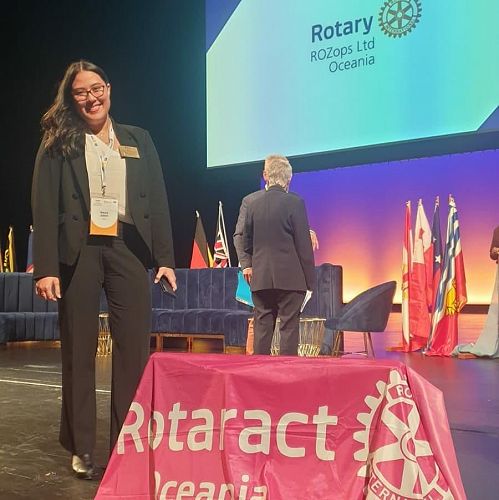 Becky Giblin, Chair of Rotaract Oceania