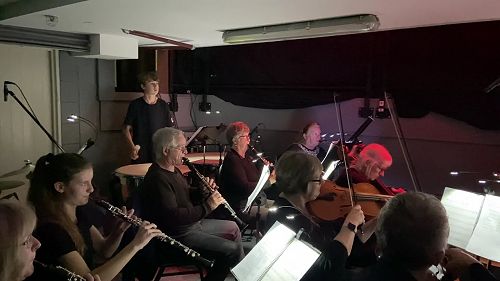Video: 'Carousel' orchestra - Nayland College musical production May 2021