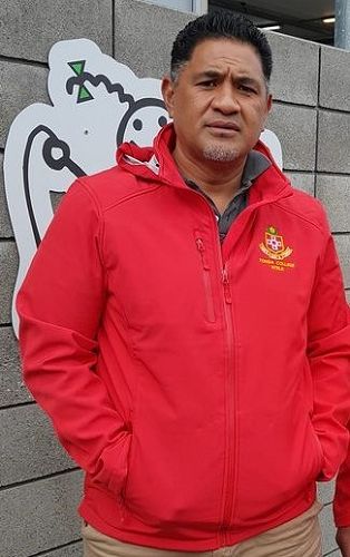 Sione Feki, of the Waitemata District Health Board, leading the Covid-19 vaccination pop-up stations around Auckland.