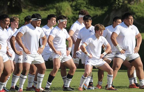 1st XV vs New Plymouth Boys' High School