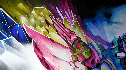 ‘Selling the Dream’ & ‘Spectrum’ Street Art Exhibition