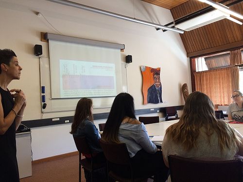 Year 12 & 13 Gender Studies classes attending University of Canterbury