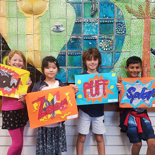 Rm 6 with their Artwork