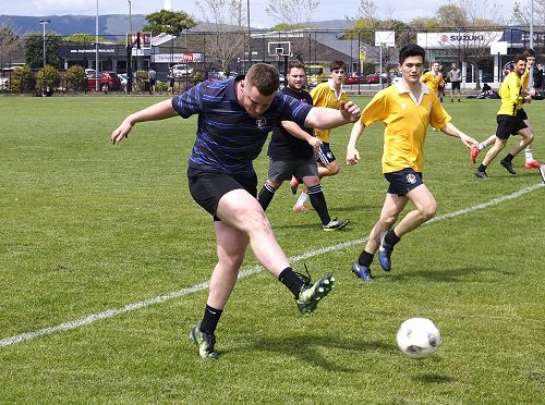 Staff v Prefects Football 2020