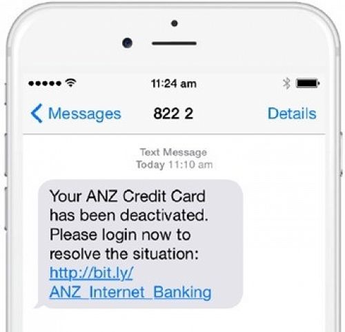 
Phishing attempts can even be texted to you. Again trying to get you to click a link. 

