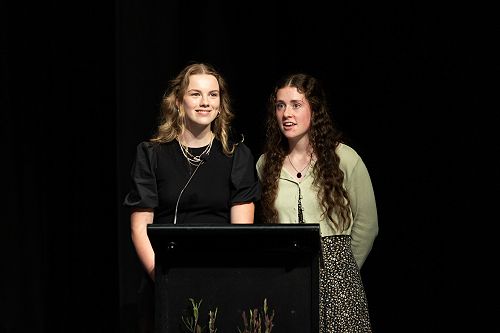 MCs for Year 9-11 ceremony