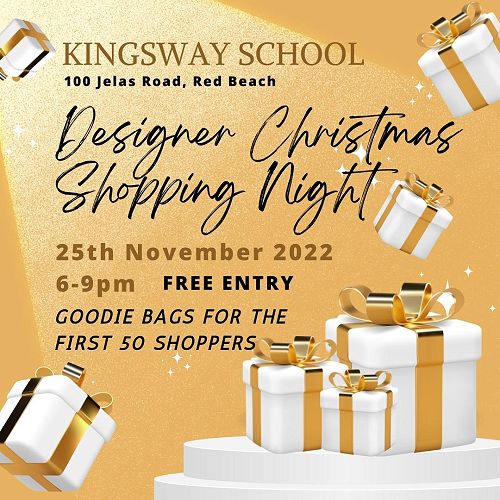 Designer Christmas Shopping Night