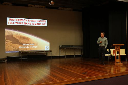 Dr James Scott - Geology and Mars Talk 