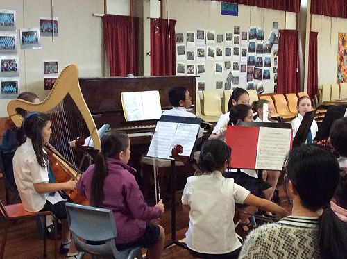 Orchestra at the Itinerant Music Concert 7 December 2016