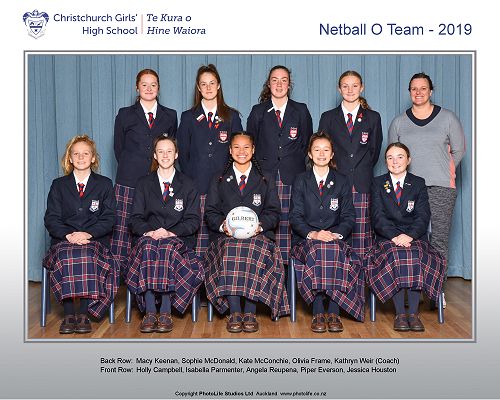 Netball O Team 2019