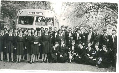 1963 1st XV trip to St Kevin's