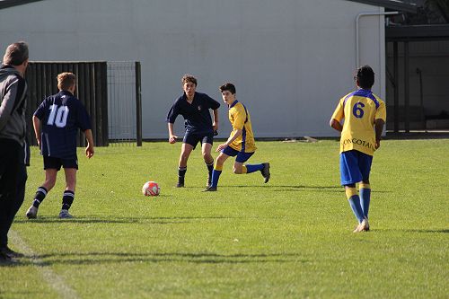 Junior XI Football v Rongotai College