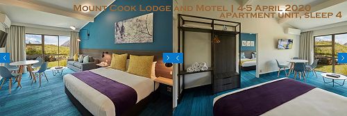 ห้องพักจริง สำหรับทริปปี 2020 | ที่ Mount Cook 