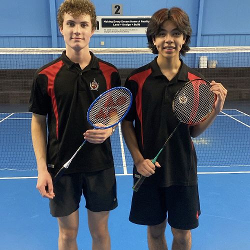 Robbie Lamb, left, and Marik Ancheta.