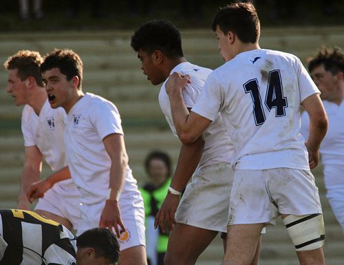 1st XV vs New Plymouth Boys' High School