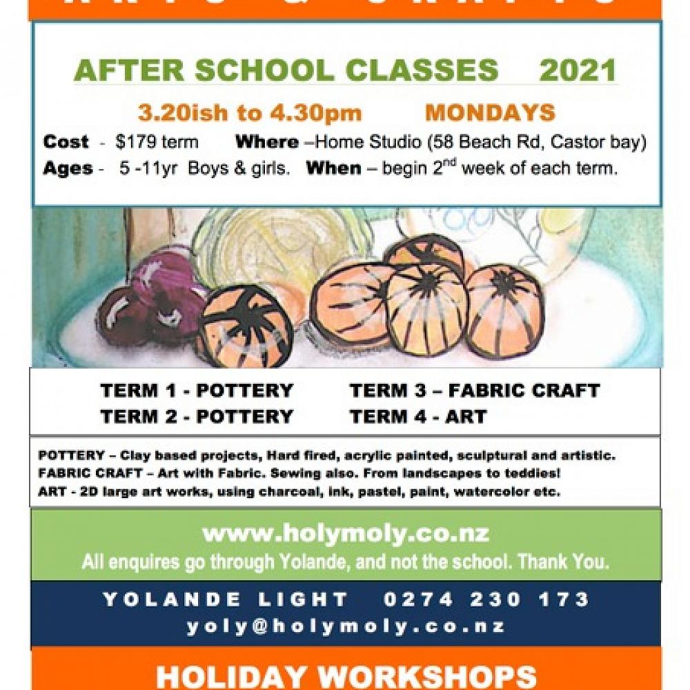 Holy Moly Arts and Crafts — Newsletter Term 1, Week 8